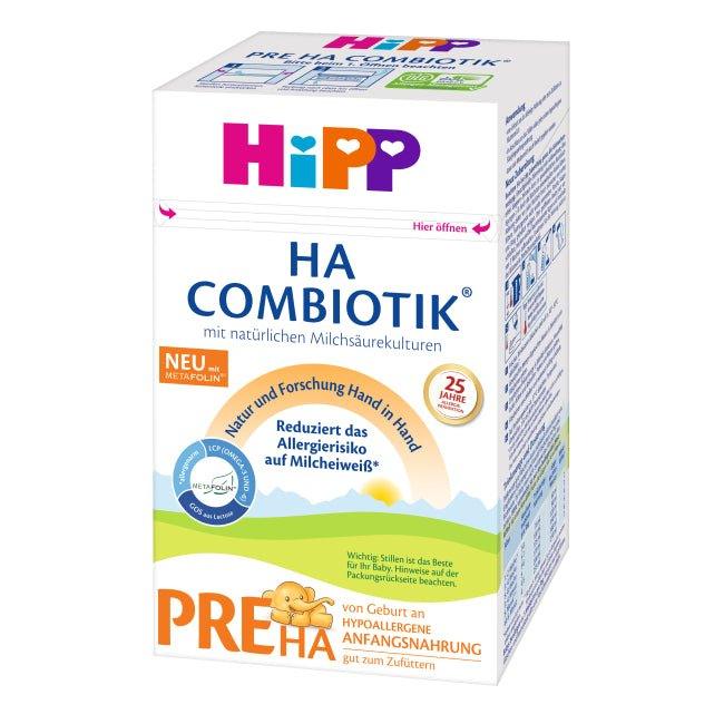 HiPP Hypoallergenic HA PRE Combiotic Infant Milk Formula (600g) – Love  Organic Baby